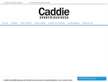 Tablet Screenshot of caddie.se